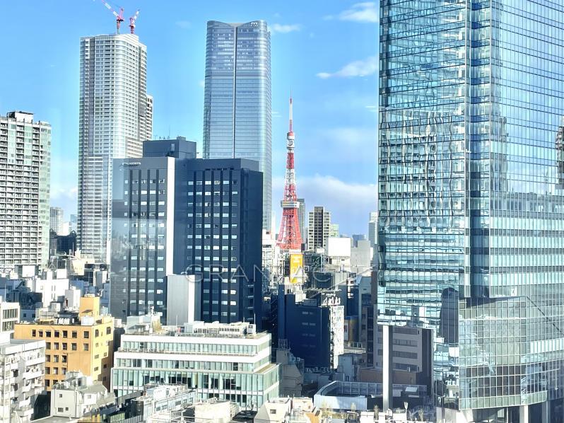 View from the living/dining room　View of Tokyo Tower